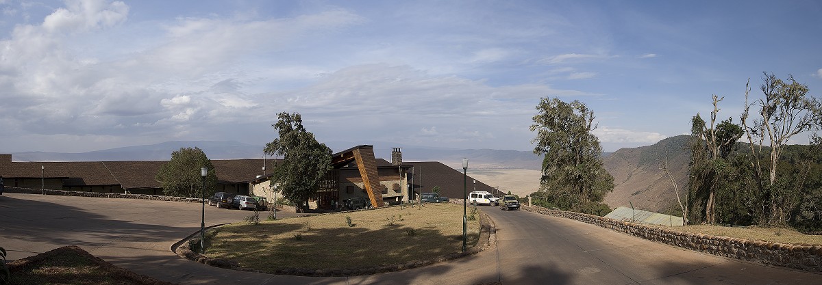 Ngorongoro Wildlife Lodge. (Ngorongorokraterns kant, Tanzania)
