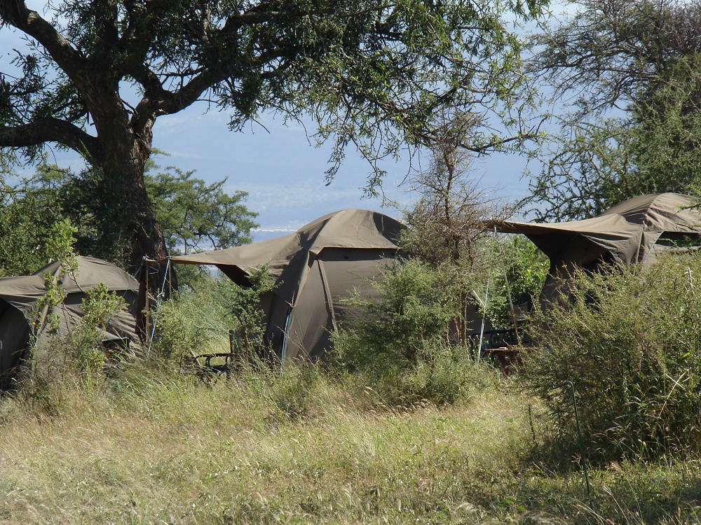 Mobil camp. (Tarangire National Park, Tanzania)