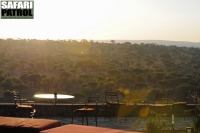 Morgon p Tarangire Safari Lodge. (Tarangire National Park, Tanzania)