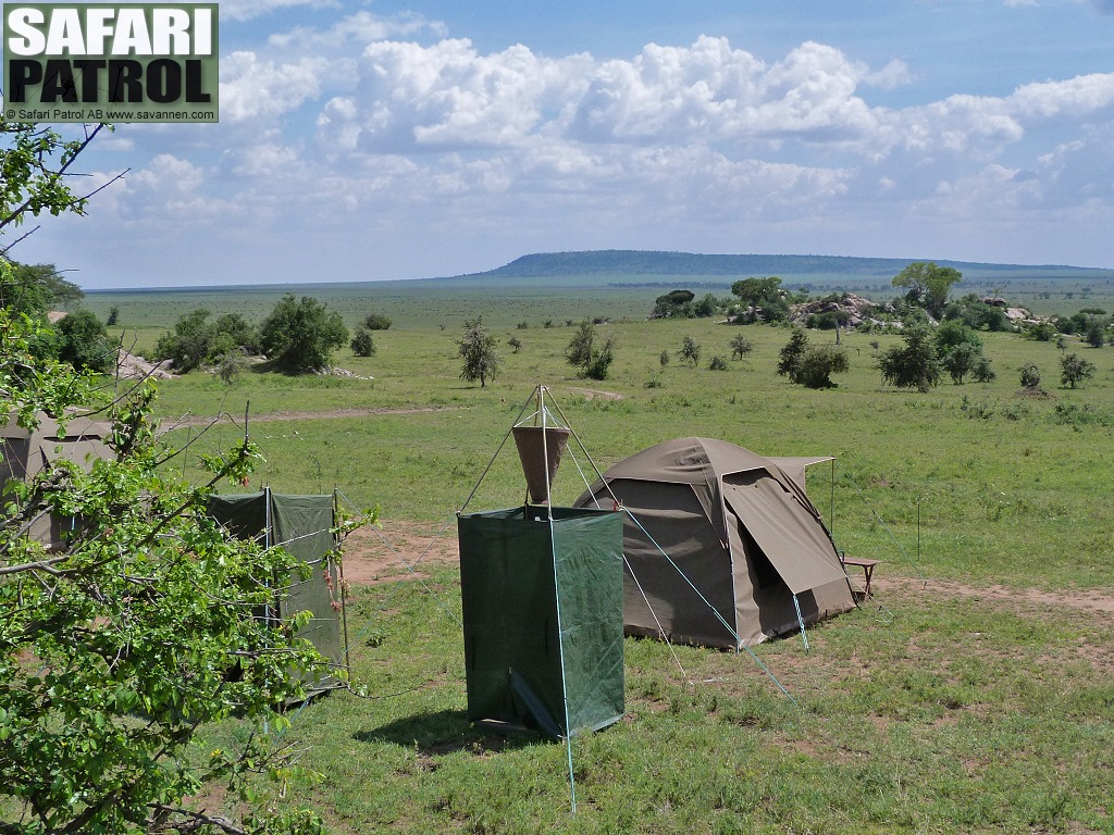 Mobil camp p special camp site Moru 5. (Moru Kopjes i sdra Serengeti National Park, Tanzania)