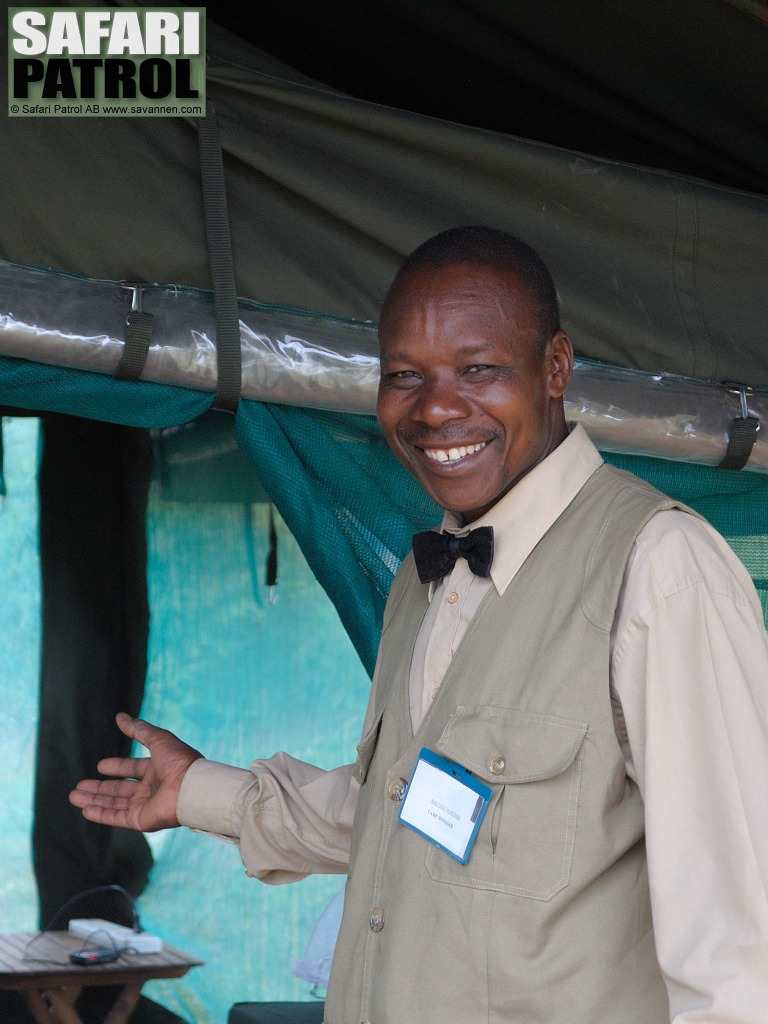 Baltazar, campchef. (Tanzania)
