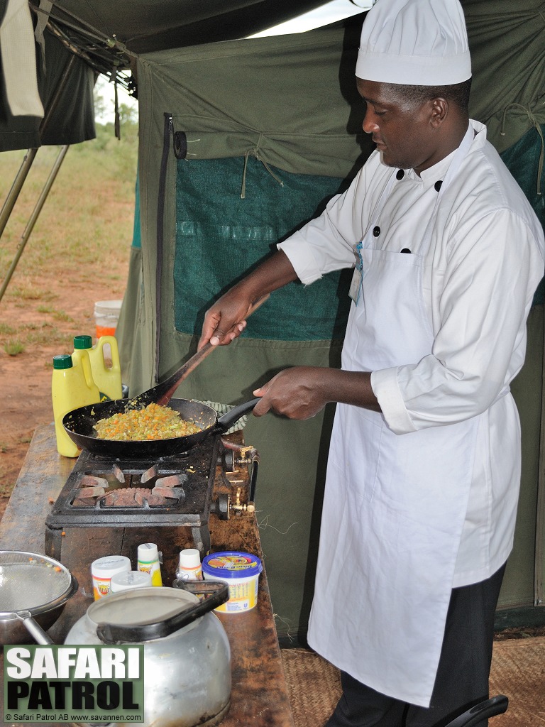 Laurence, frstekock. (Tanzania)