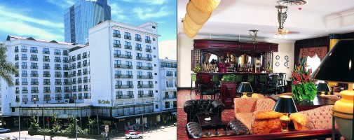 The Sarova Stanley. Till höger The Exchange Bar.