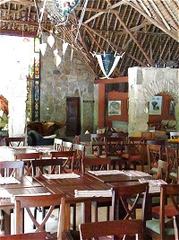 Restaurangen på Samburu Game Lodge.