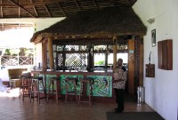 Baren på Chwaka Bay Resort.