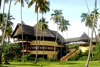Huvudbyggnaden på Ocean Paradise Resort.