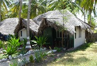 Bungalow på Ndame Beach Resort.