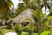 Bungalow på Ndame Beach Resort.