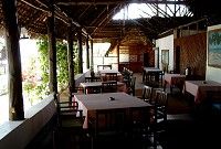 Restaurangen på Tamarind Beach Hotel.