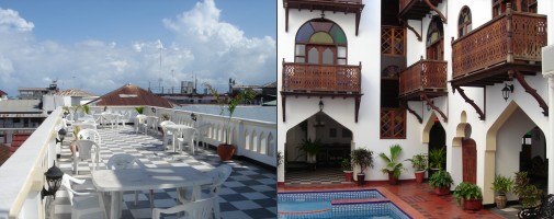 Dhow Palace Hotel.