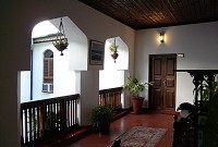 Dhow Palace Hotel.