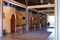 Receptionen på Zanzibar Safari Club.