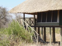 Tält på Tarangire River Camp.