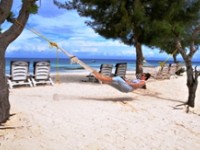 Vid stranden på Kendwa Breezes Beach Resort.