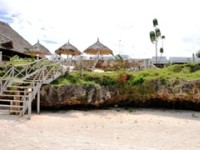 Vid stranden på Kendwa Breezes Beach Resort.