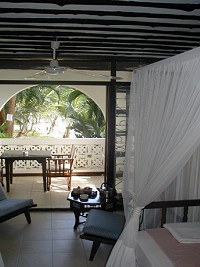 Rum på Mbweni Ruins Hotel.
