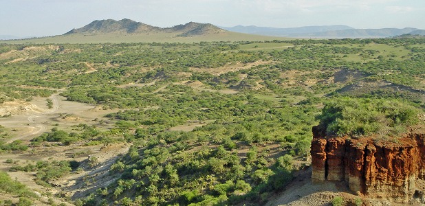 Olduvai Gorge.