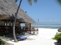 Strandhotell. (Zanzibar, Tanzania)