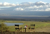 Utsikt över Amboseli.