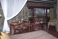 Rum på Kilaguni Serena Safari Lodge.
